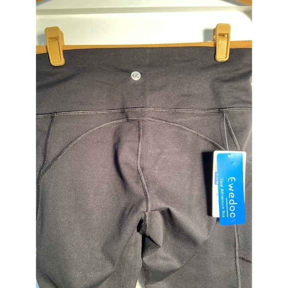 Ewedoos Women’s Black Yoga Pants with Side Pockets * WJ27 - Picture 8 of 9